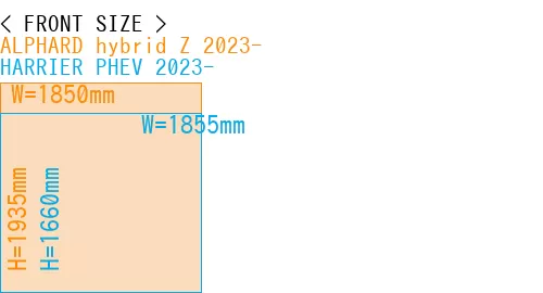 #ALPHARD hybrid Z 2023- + HARRIER PHEV 2023-